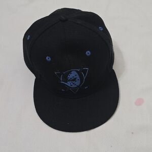Anaheim MIGHTY DUCKS Black and‎ Blue Logo Cap
